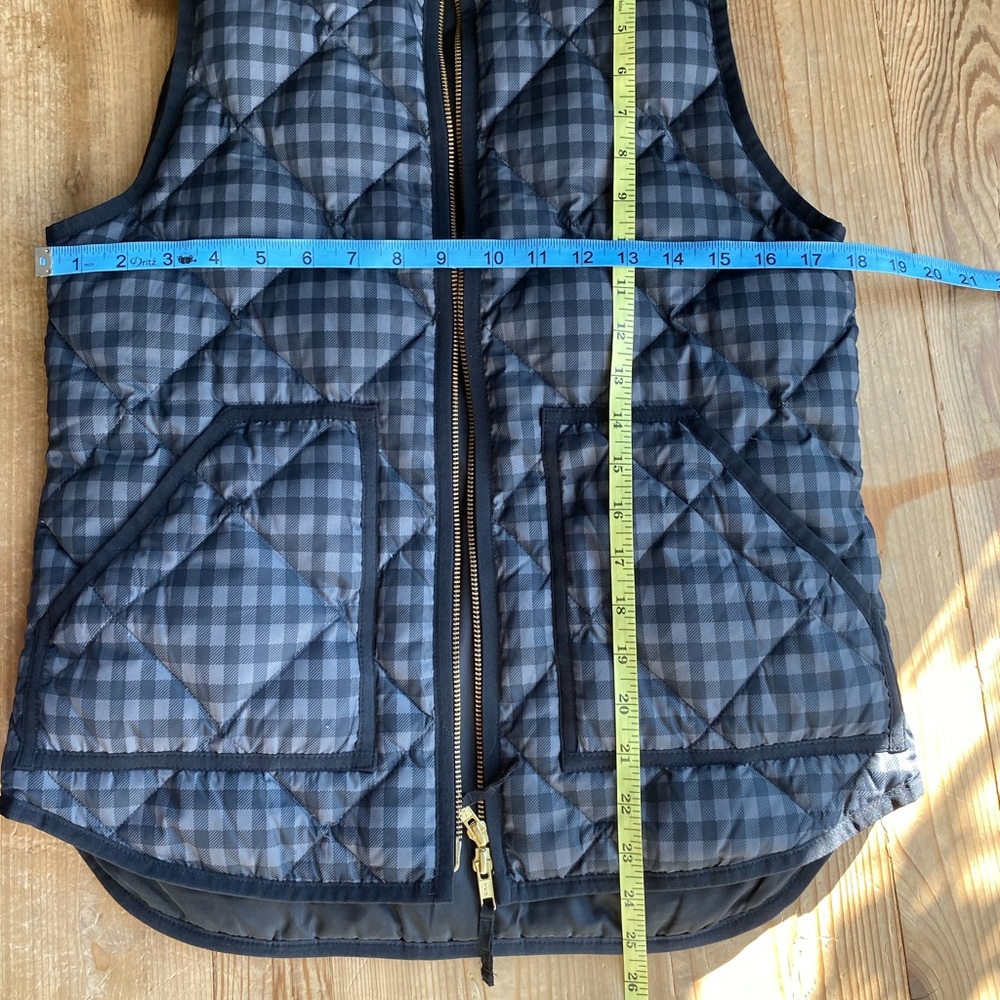 J. Crew Plaid Excursion Puffer Vest - image 5